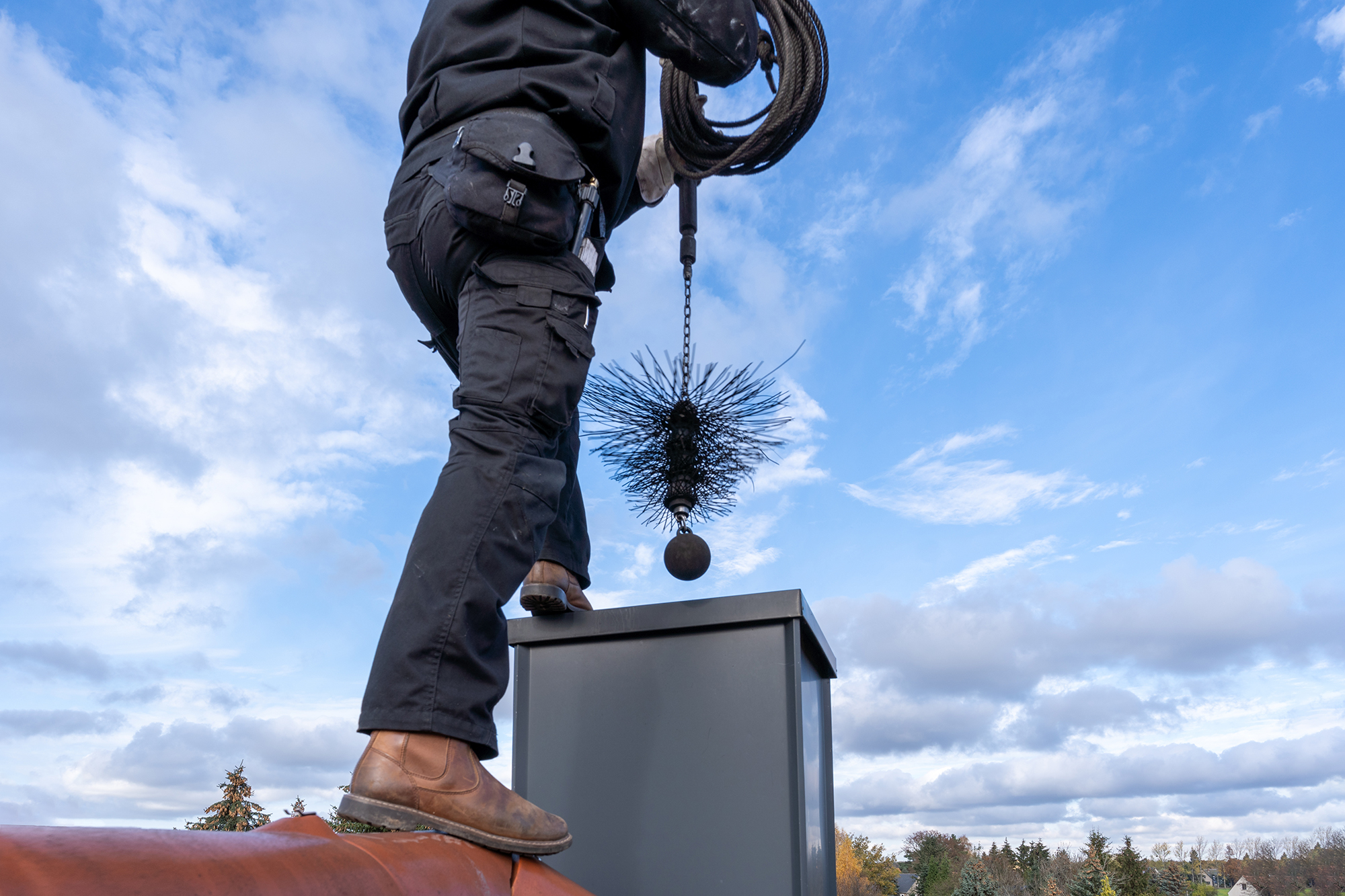 Example application other media: Chimney sweep