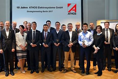 Group photo of the ATHOS International Meeting